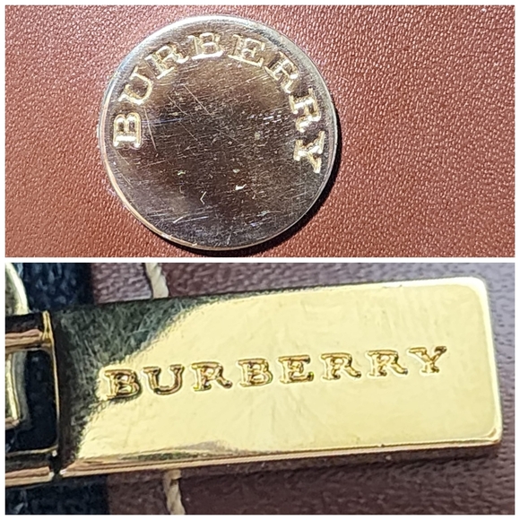 Burberry London Nova Check Printed Shoulder Bag Beige/Brown - Picture 7 of 13